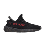 Yeezy Boost 350 V2 Bred product photo on transparent background