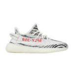 Yeezy Boost 350 V2 Zebra product photo on transparent background