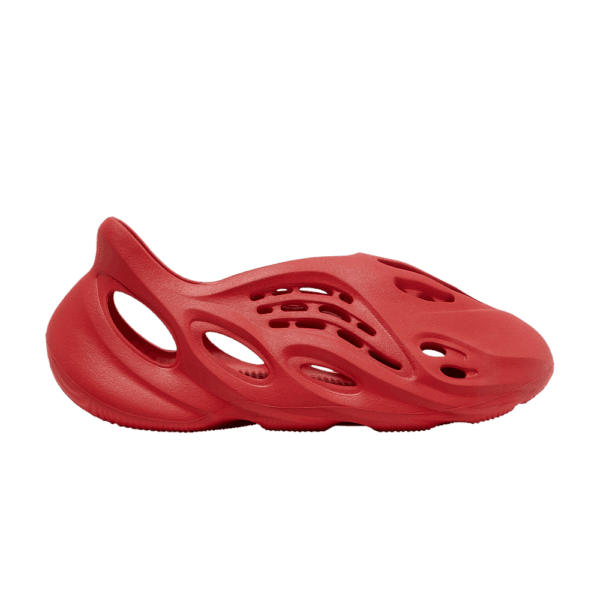 Yeezy Foam Runner Vermilion product photo on transparent background