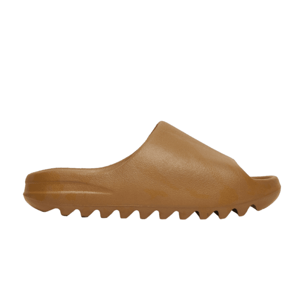 Yeezy Slide Ochre product photo on transparent background